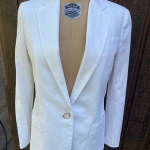 Ralph Lauren Women's White Cotton Jacket